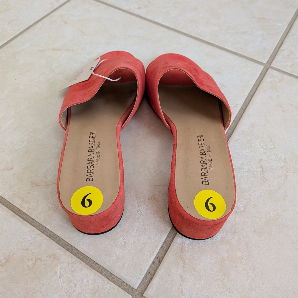Barbara Barbieri Genuine Suede Women's Heels - Picture 2 of 4